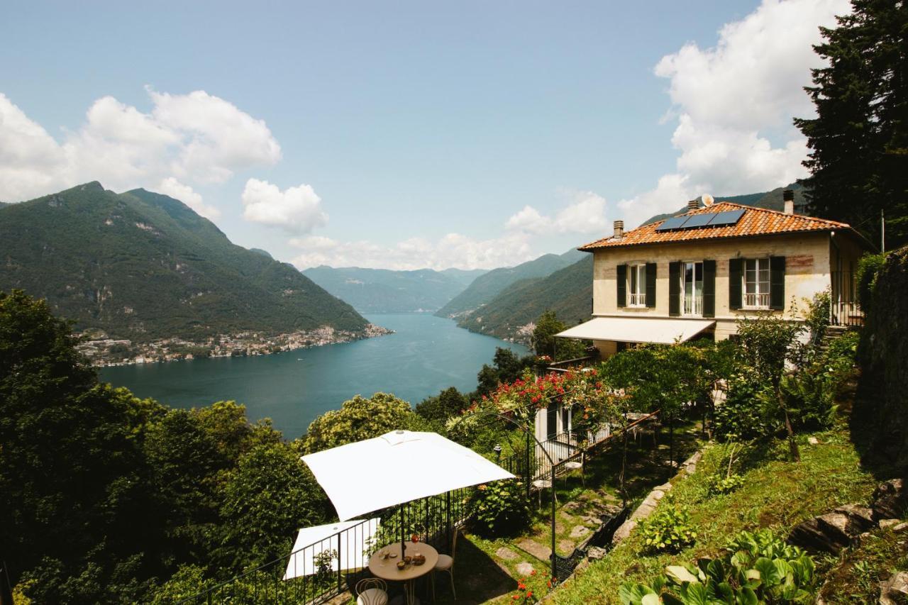 B&B Villa Le Ortensie Faggeto Lario Exterior foto
